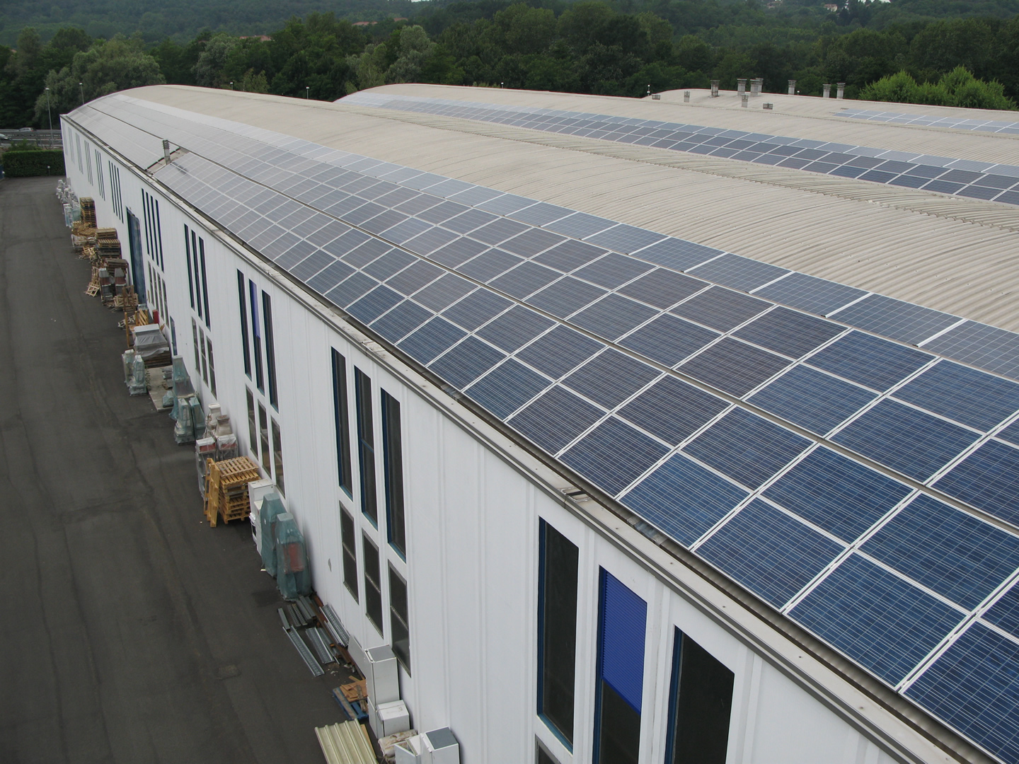 impianto fotovoltaico realizzato da CMF Impianti